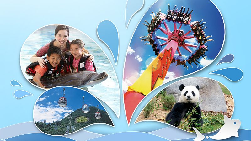 香港海洋公園 精彩玩樂全年優惠